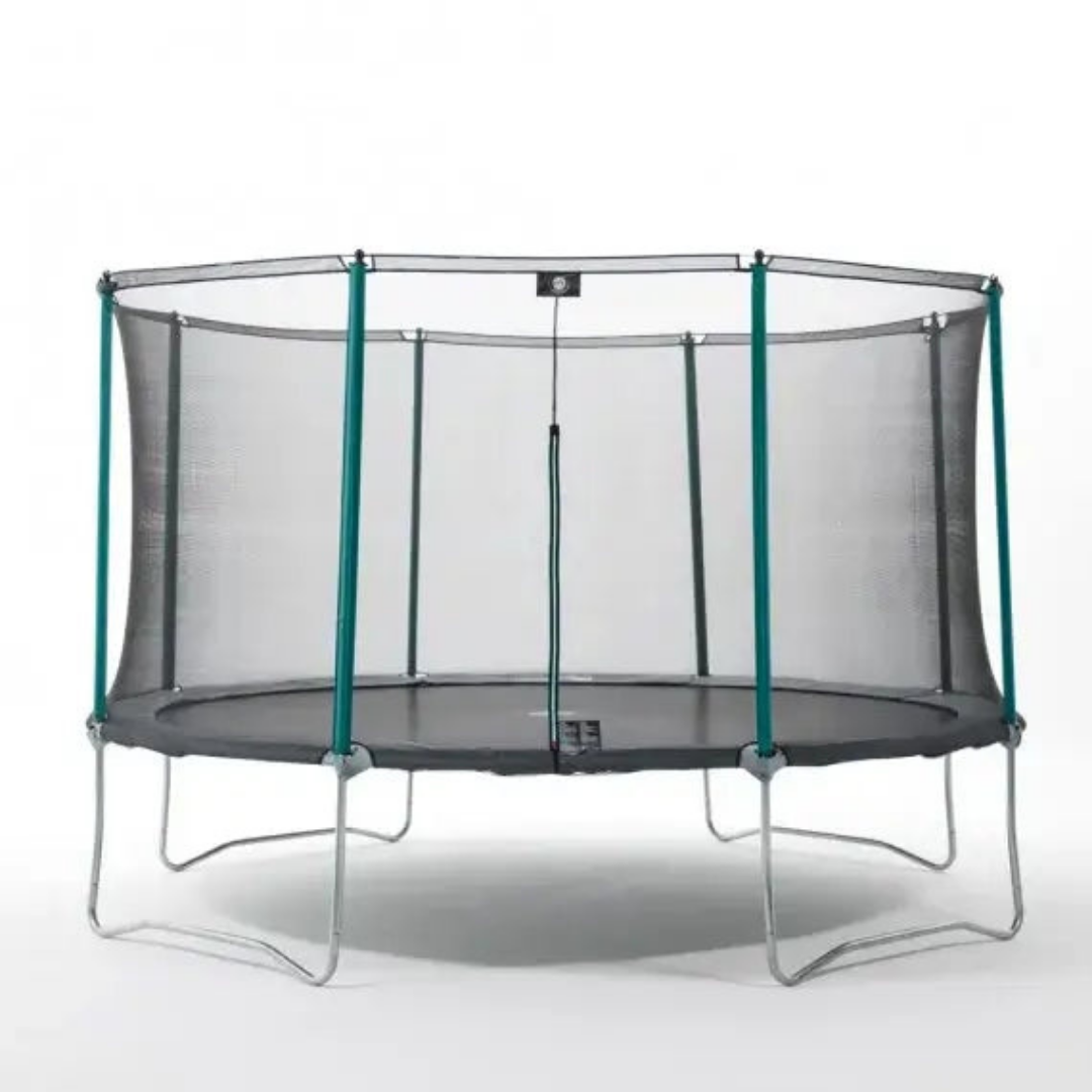 Trampolino rotondo 430cm con rete di sicurezza