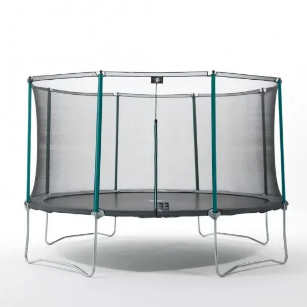 Trampolino rotondo 430cm con rete di sicurezza 