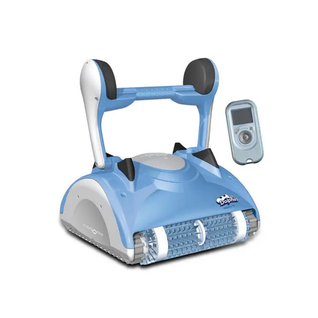 Robot per piscina - Dolphin Nauty TC - Con spazzola combinata e telecomando 