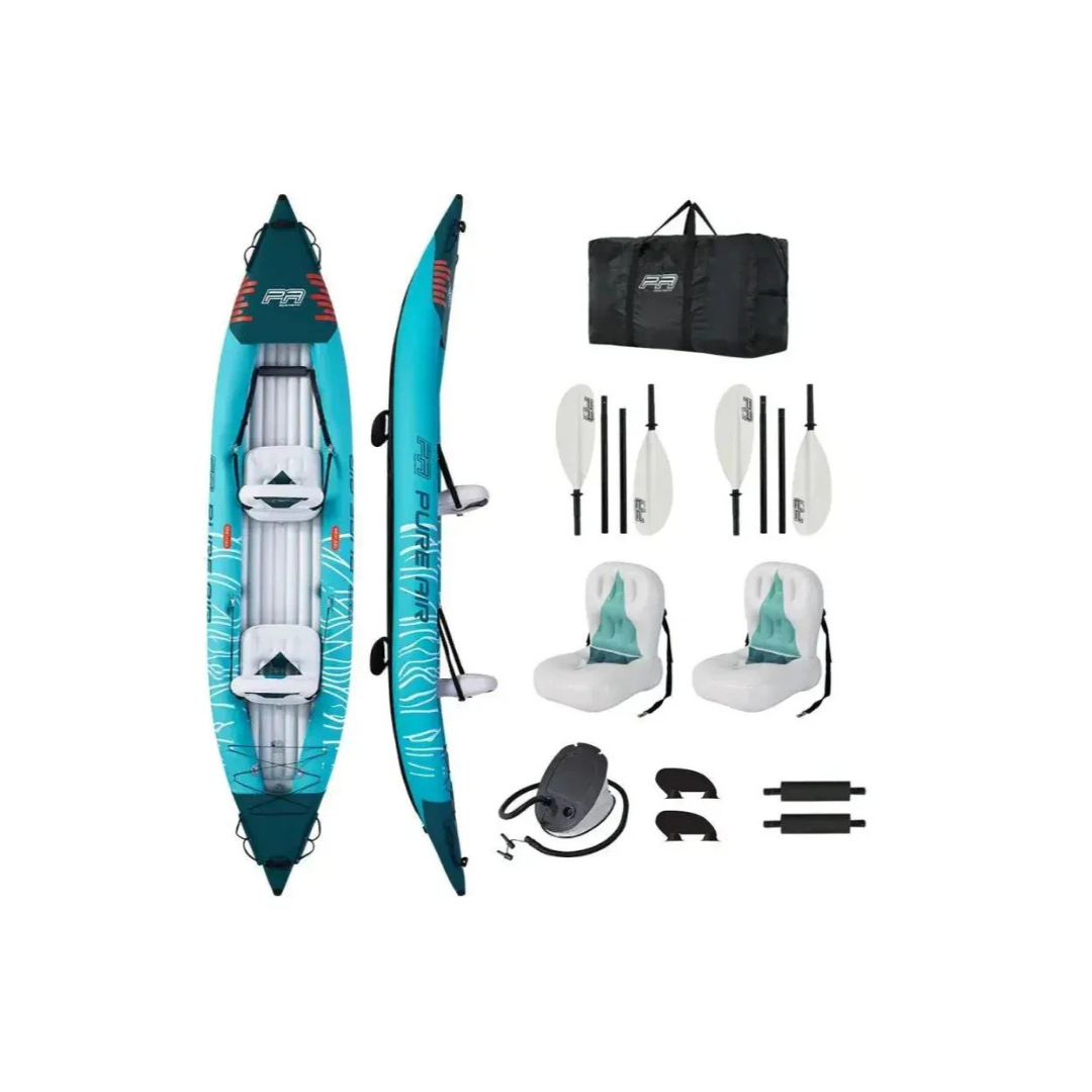 Kayak gonfiabile Aqua Marina Pure Air Glider per 2 persone 