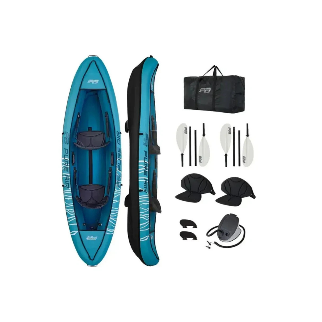 Kayak gonfiabile Aqua Marina Pure Air Sparkle per 2 persone 