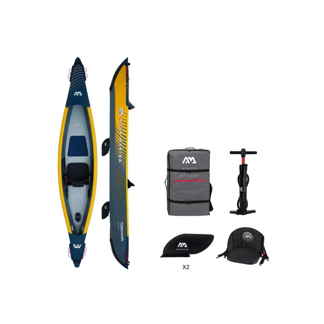 Kayak gonfiabile Aqua Marina Tomahawk AIR-K per 1 persona 