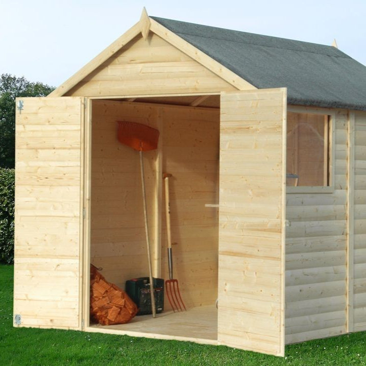 Abri de Jardin bois Tonga 181 x 239 - 19 MM