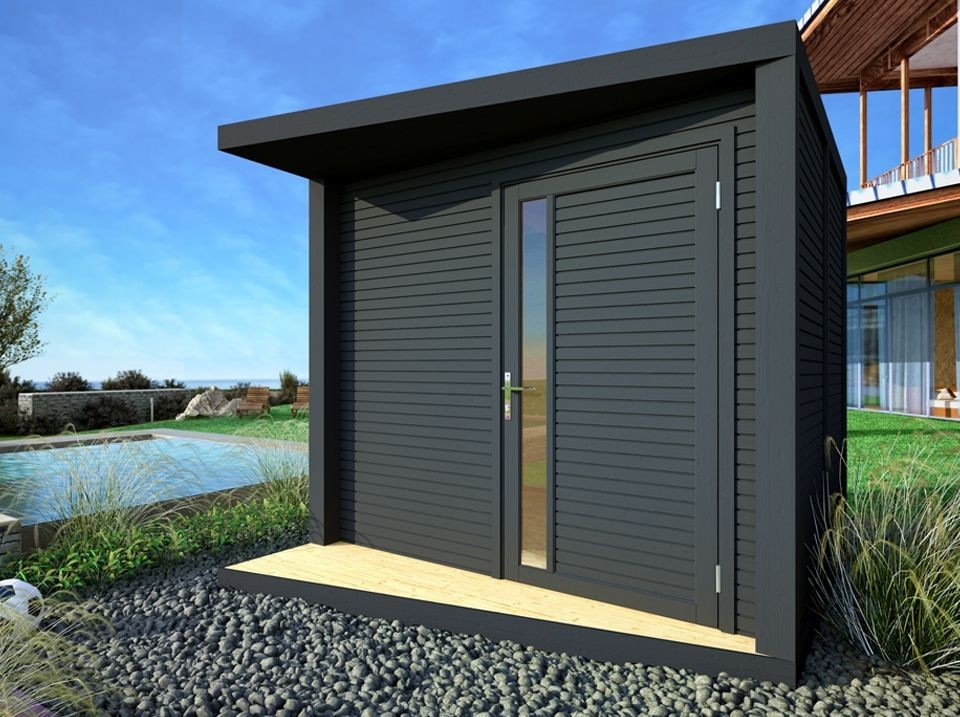 Abri de jardin NERO – 6 m² - 237×297 cm